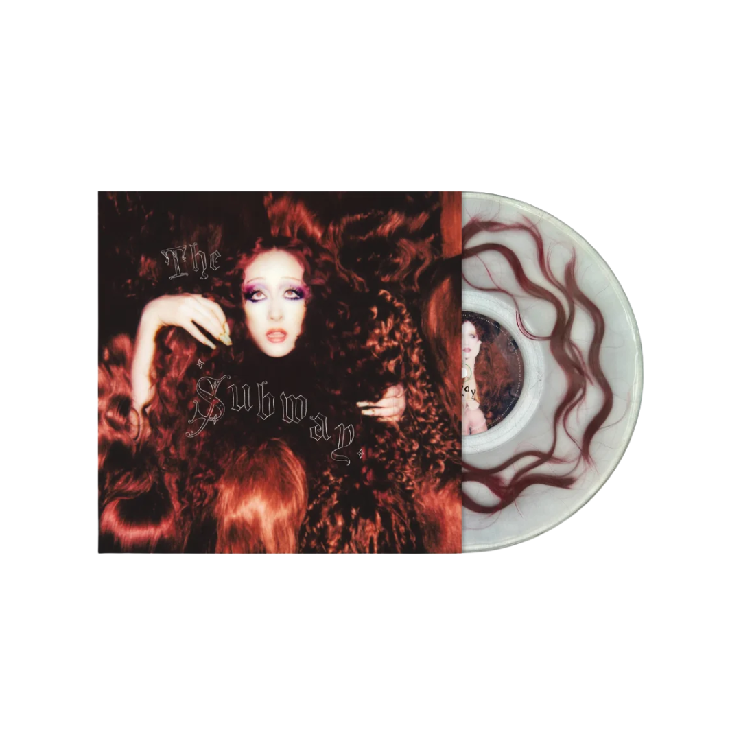 Chappell Roan - The Subway - Clear With Red Hair-Filled 12" Vinyl