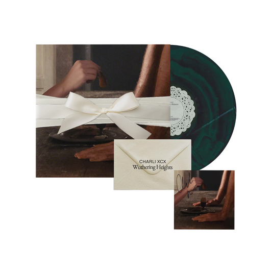 Charli XCX - Wuthering Heights - Signed Green And Black Marbled Vinyl (Collector's Edition)