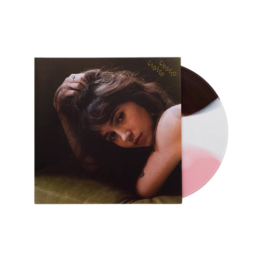 Clairo - Charm - Anniversary 3 Color Stripe (White, Pink And Brown) Vinyl