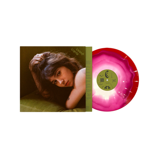 Clairo - Charm - Magenta and White Swirl Vinyl