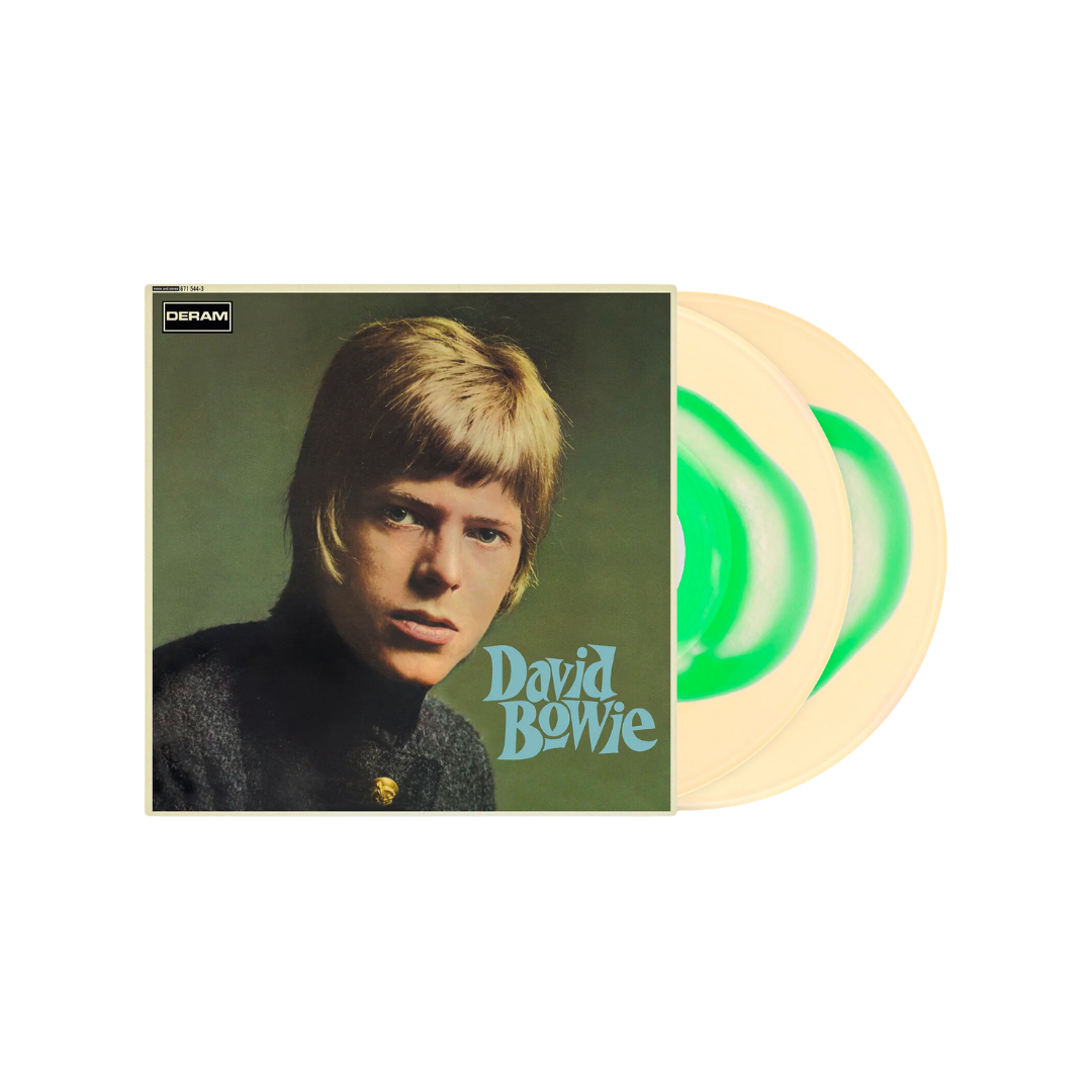 David Bowie - David Bowie - Cream And Green Swirl Vinyl