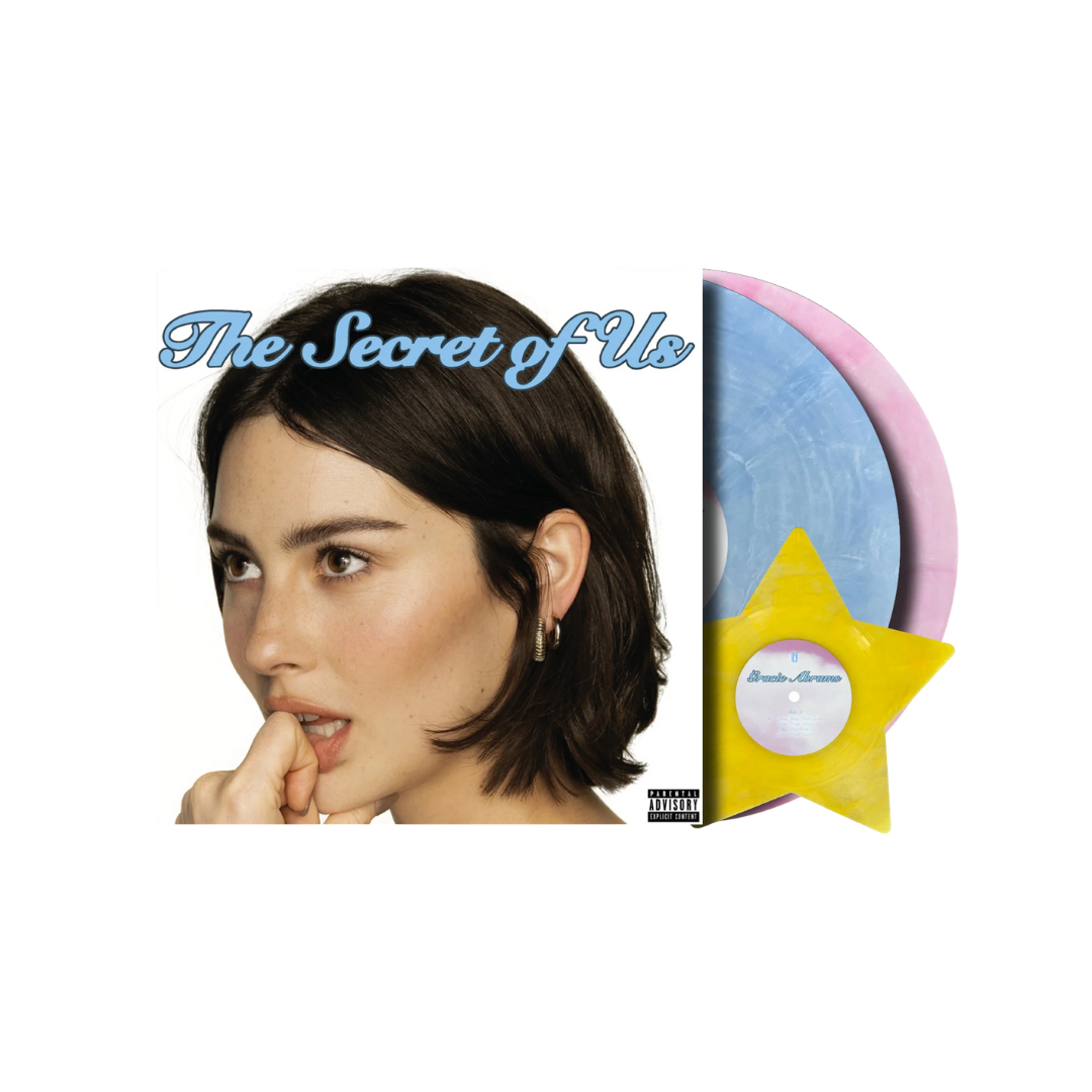Gracie Abrams - The Secret Of Us - Cloudy Blue And Pink Marble Vinyl With Bonus Star-shaped 7” Vinyl (Blood Records Edition)