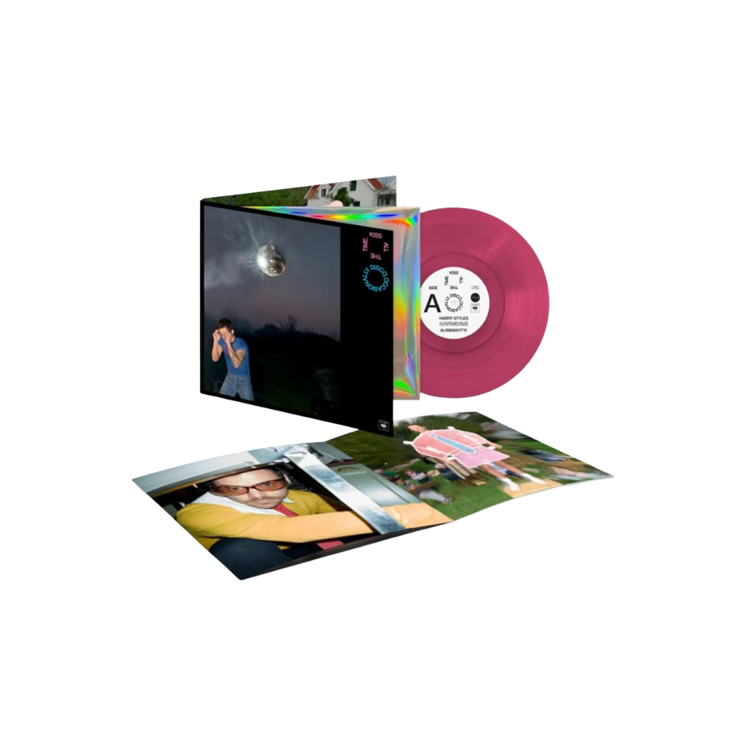 Harry Styles - Kiss All The Time. Disco, Occasionally - Kiss Pink Vinyl - Gatefold