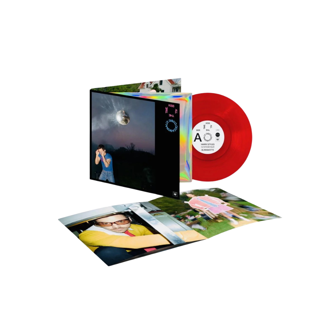 Harry Styles - Kiss All The Time. Disco, Occasionally - Tomato Red Vinyl