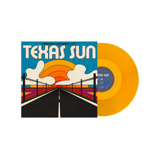 Khruangbin & Leon Bridges - Texas Sun - Orange Translucent Vinyl