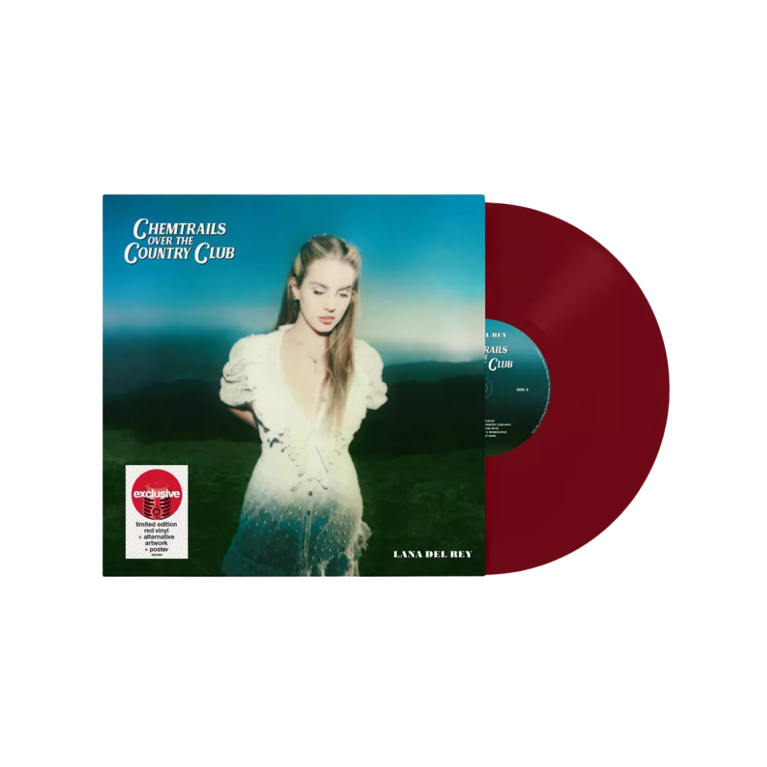 Lana Del Rey - Chemtrails Over The Country Club - Red Vinyl With Alternative Artwork