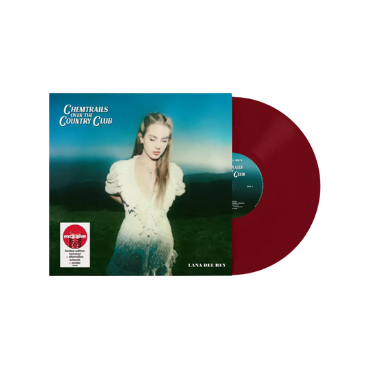 Lana Del Rey - Chemtrails Over The Country Club - Red Vinyl With Alternative Artwork