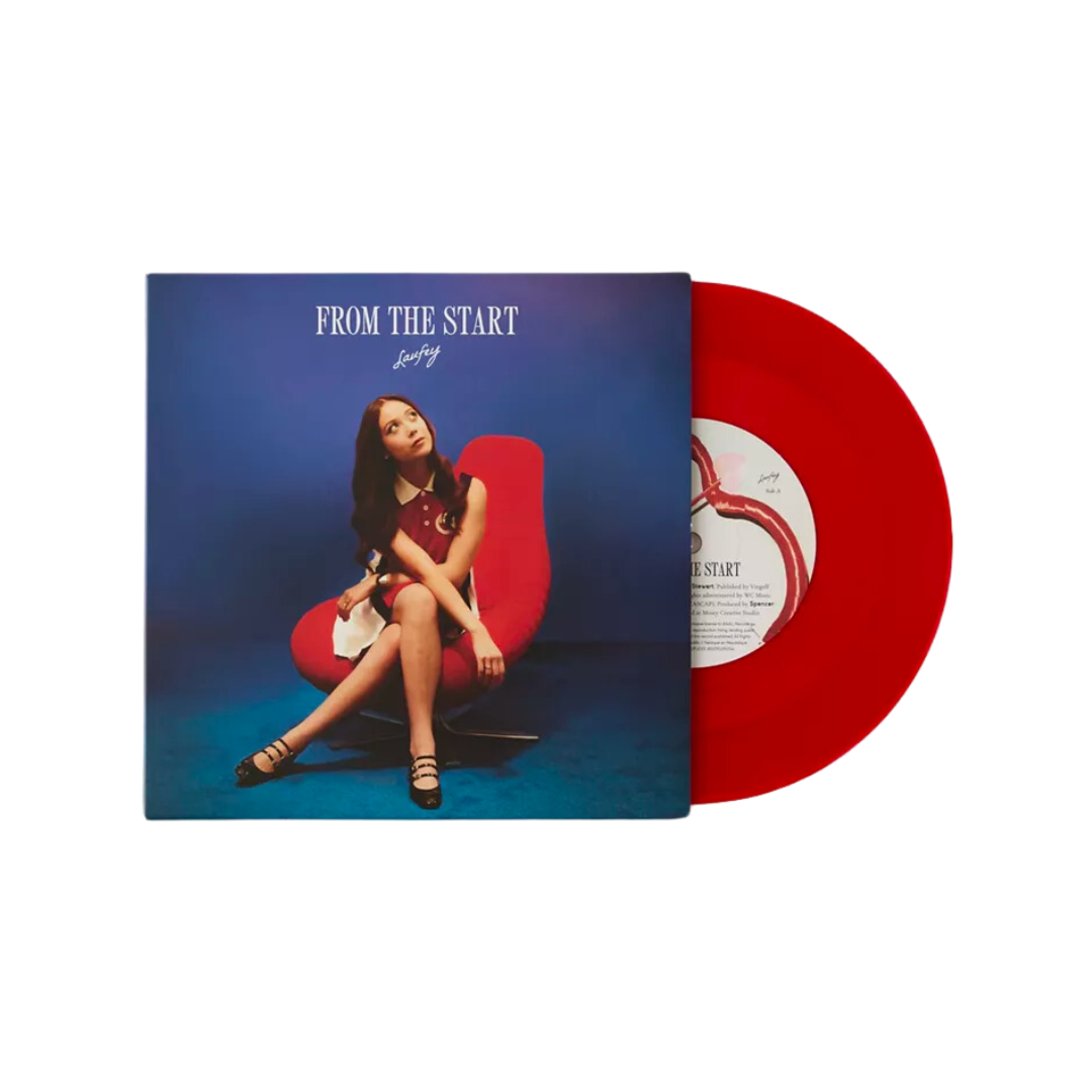 Laufey - From The Start - Red 7" Vinyl (Urban Outfitters Edition)