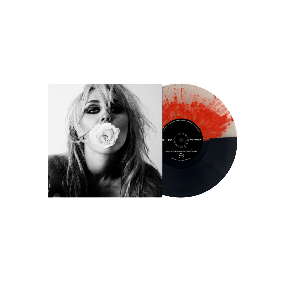 Miley - Bass Persuades - Half-black Half-Orange Splatter on Clear Vinyl (Vertigo Vinyl Edition)
