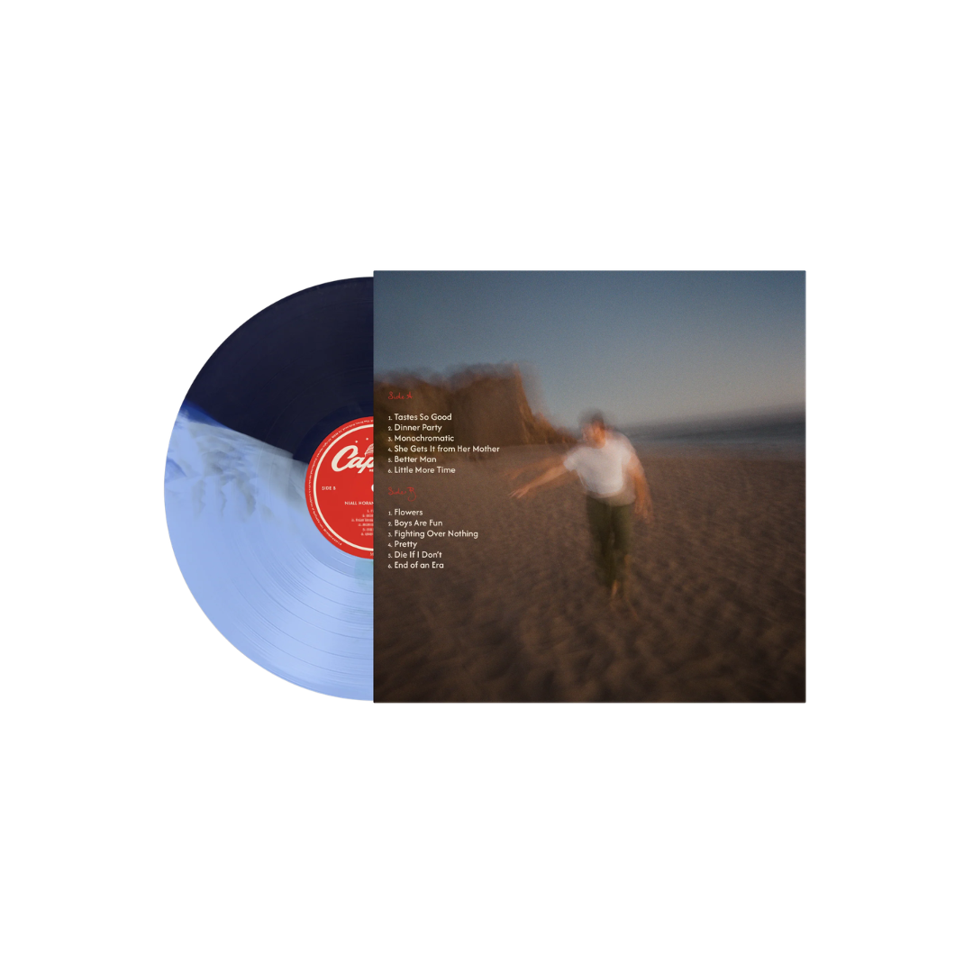 Niall Horan - Dinner Party - Shoreline Tri-color Vinyl (Spotify Fans First Edition) - Back Cover