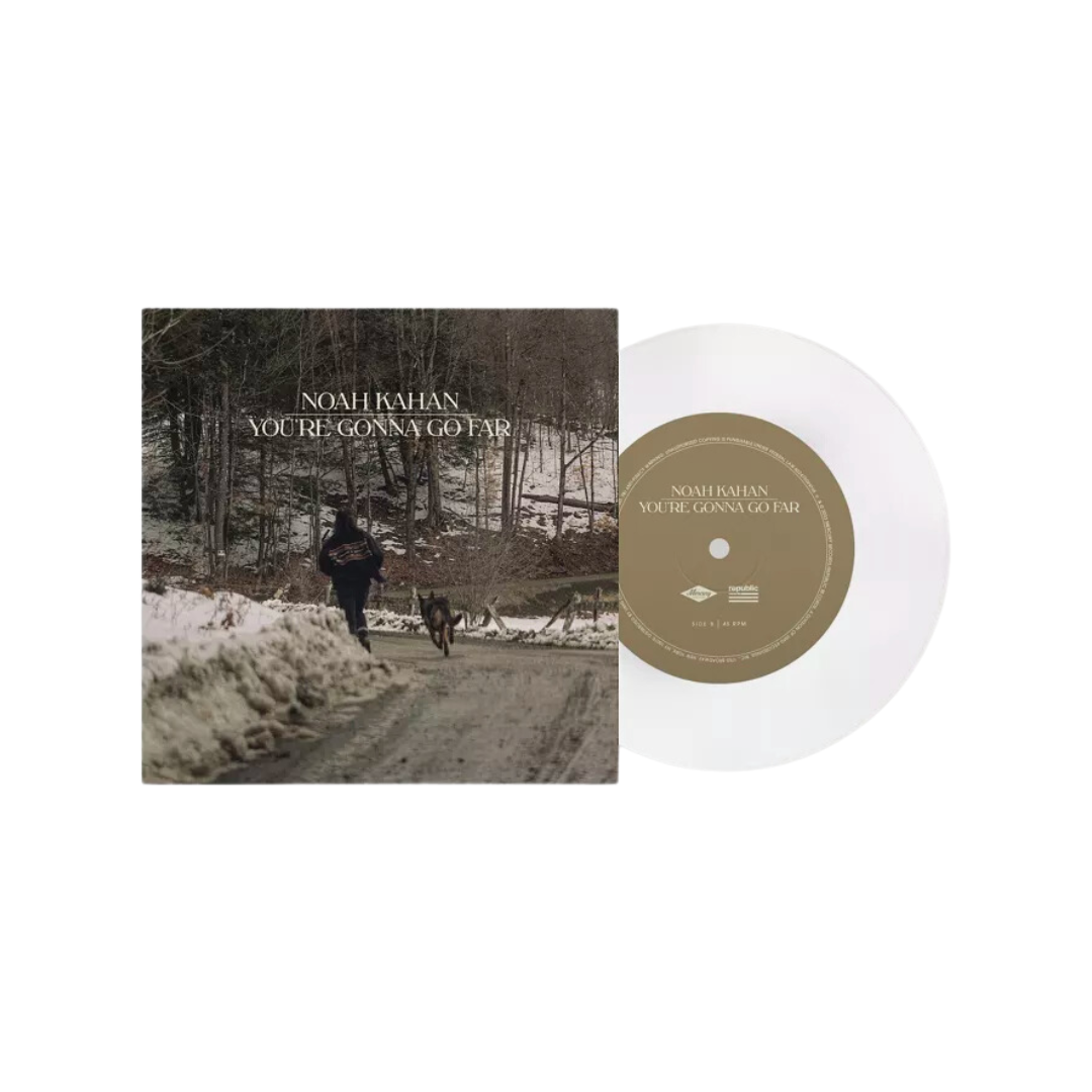 Noah Kahan - You’re Gonna Go Far - UO White (Cloudy Clear) 7" Vinyl