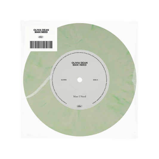 Olivia Dean - Man I Need - Light Green Marbled 7" Vinyl