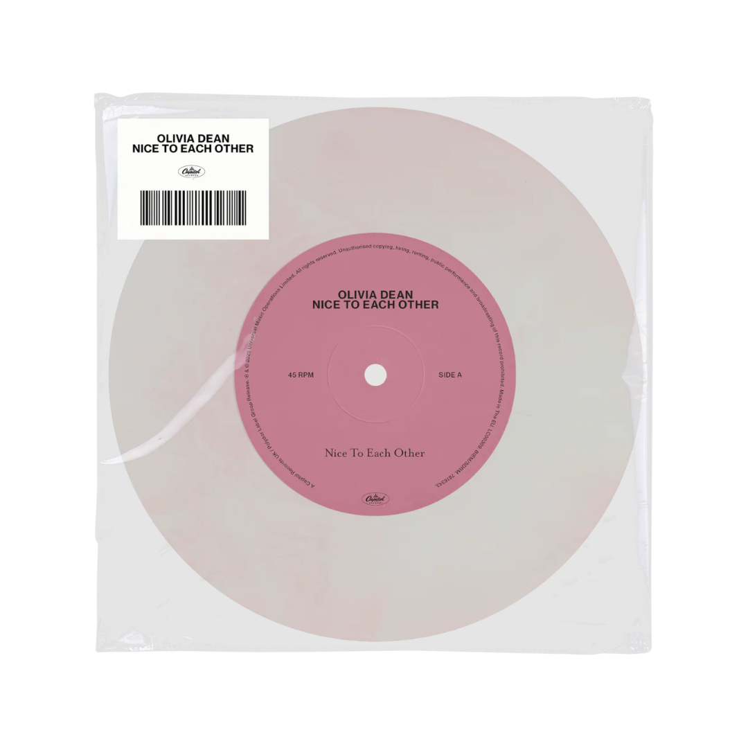 Olivia Dean - Nice To Each Other - Pink Marbled 7" Vinyl