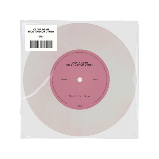 Olivia Dean - Nice To Each Other - Pink Marbled 7" Vinyl