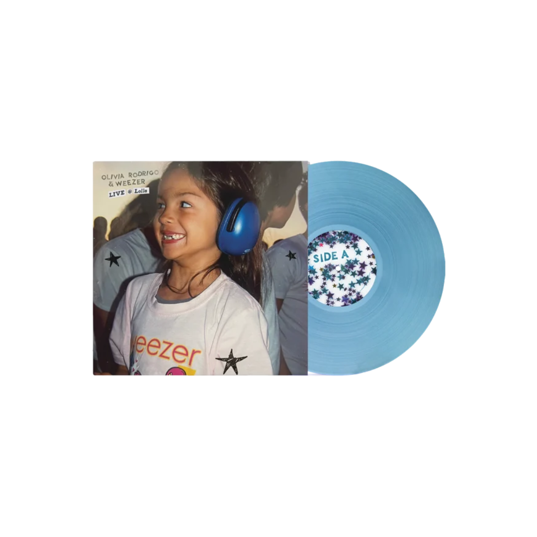 Olivia Rodrigo & Weezer - Live @ Lolla - Blue 7" Vinyl