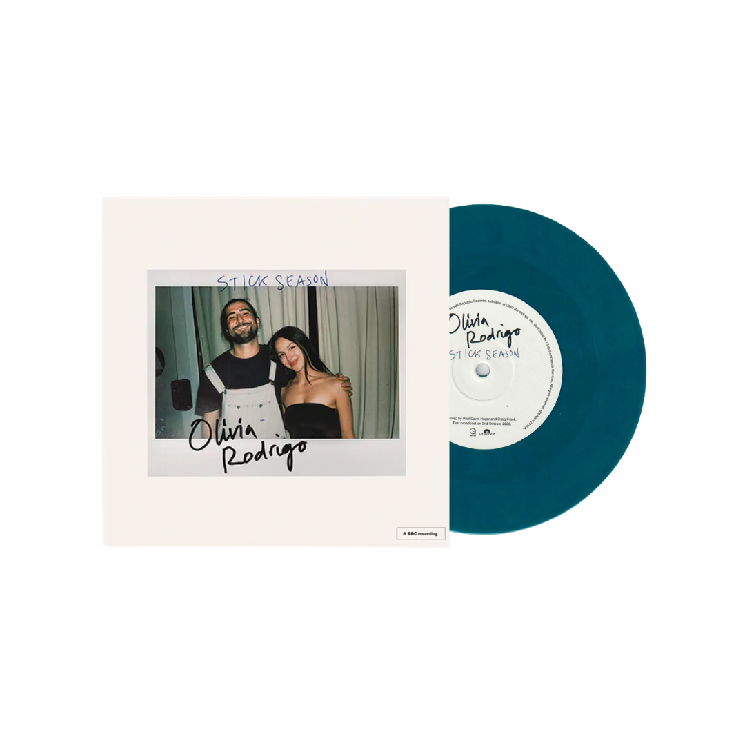 Olivia Rodrigo & Noah Kahan - Stick Season / Lacy - Teal Marbled 7" Vinyl