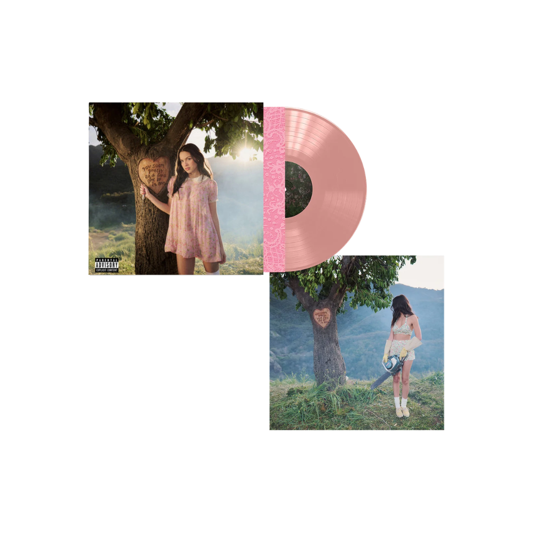 Olivia Rodrigo - You Seem Pretty Sad For A Girl So In Love - Pink Vinyl with Poster