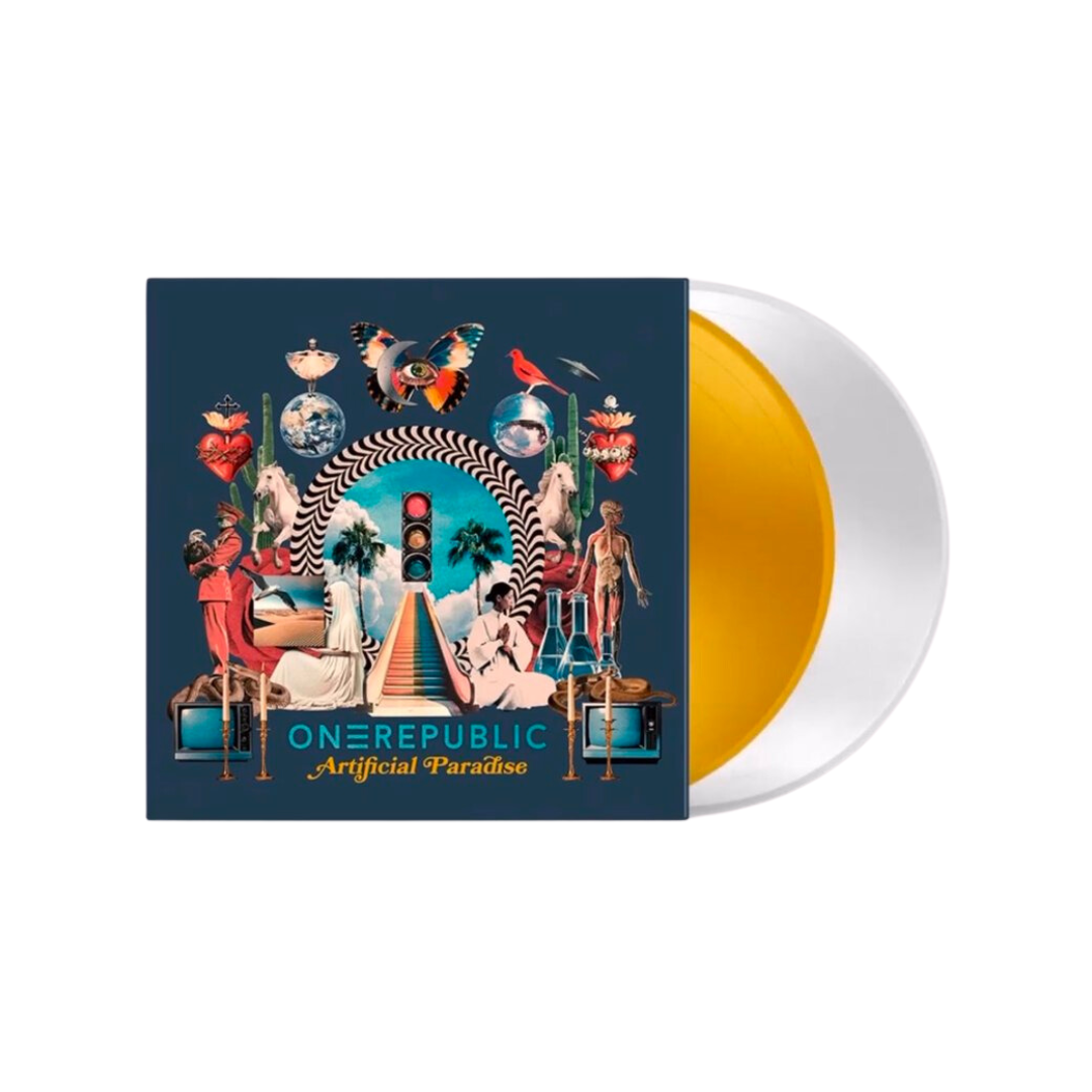OneRepublic - Artificial Paradise - RSD2024 Gold And Pure Cloudy Vinyl