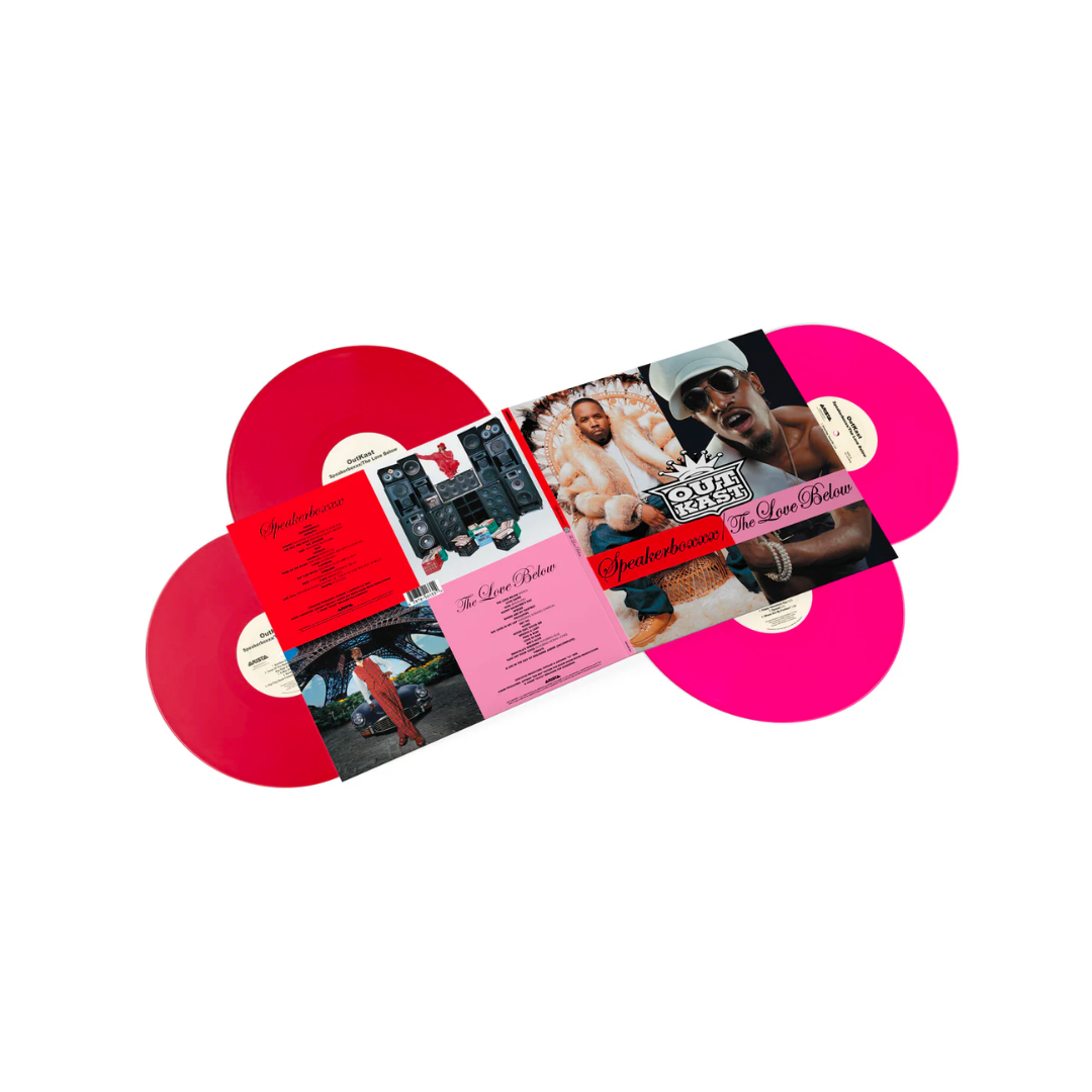 OutKast - Speakerboxxx / The Love Below - numbered 4LP Red And Pink Vinyl