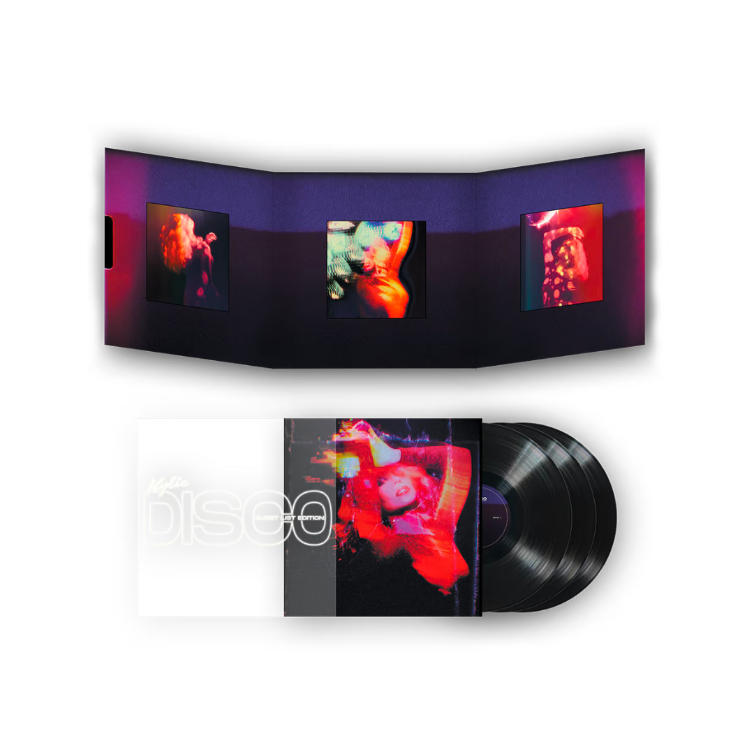 Kylie Minogue - DISCO - 3LP Black Vinyl (Guest List Edition)
