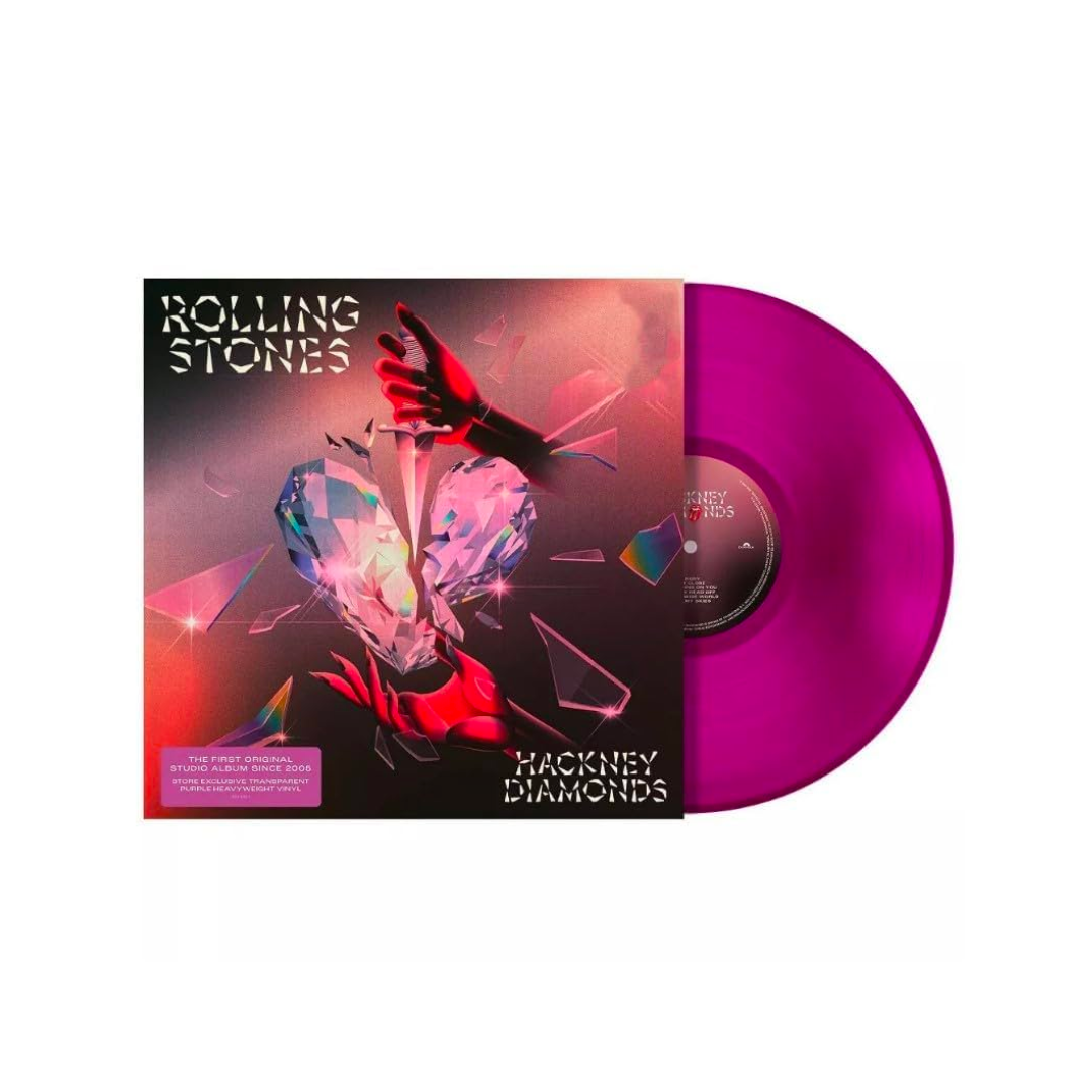 The Rolling Stones - Hackney Diamonds - Purple Transparent Vinyl