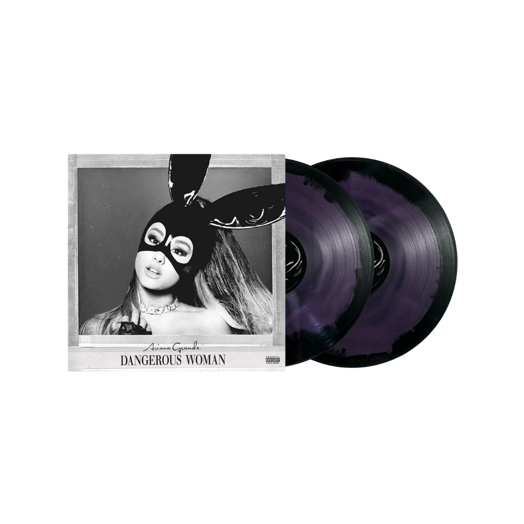 Dangerous Woman - Purple And Black Swirl Vinyl