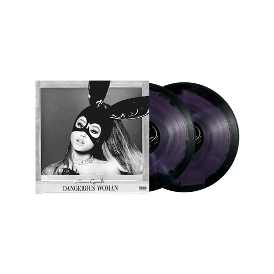 Dangerous Woman - Purple And Black Swirl Vinyl