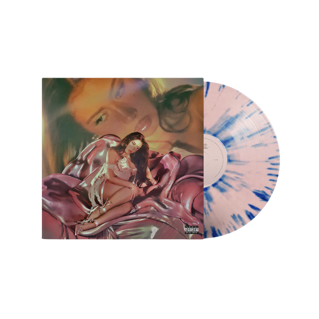 Kali Uchis - Sincerely, -  Pink with Blue Splatter Vinyl