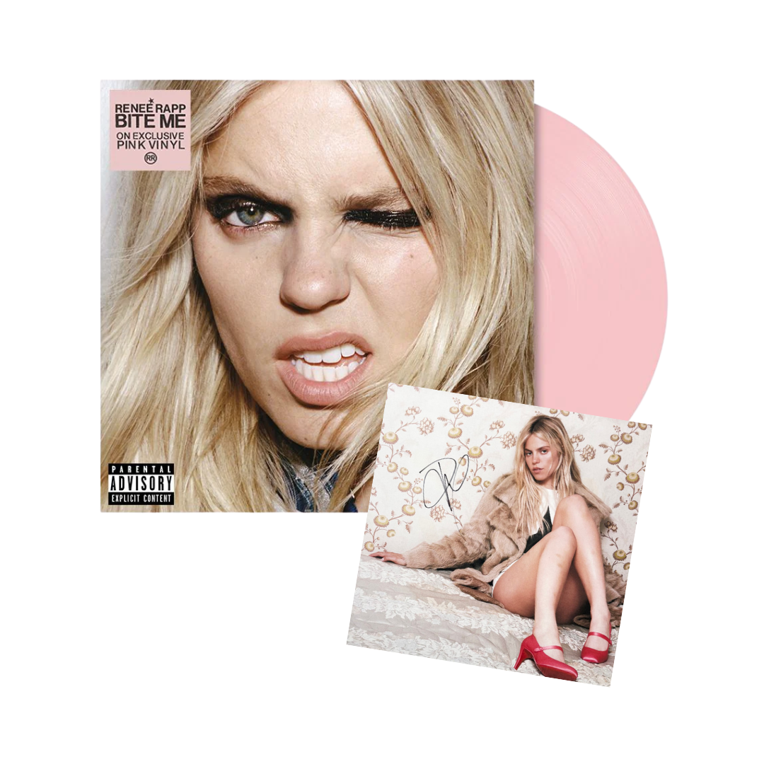 Reneé Rapp - Bite Me - Signed Pink Vinyl