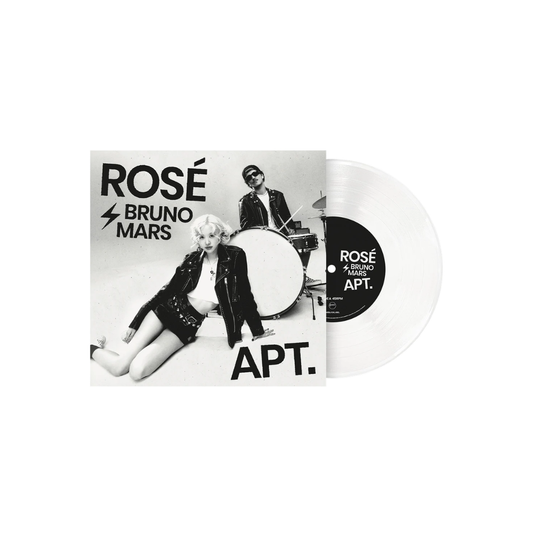 ROSÉ & Bruno Mars - Apt. - White 7" Vinyl