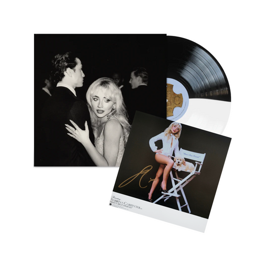Sabrina Carpenter - Man's Best Friend - Signed Black And White Split Vinyl