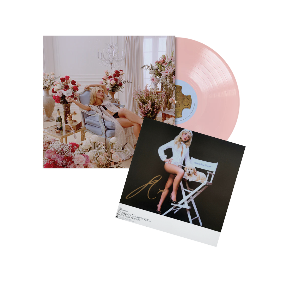 Sabrina Carpenter - Signed Opaque Dusty Rose Vinyl