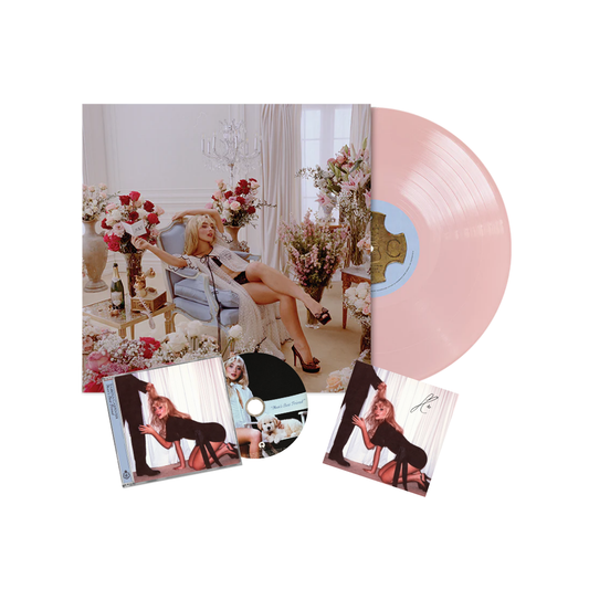 Sabrina Carpenter - Man's Best Friend - Opaque Dusty Rose Vinyl + Signed Card + CD