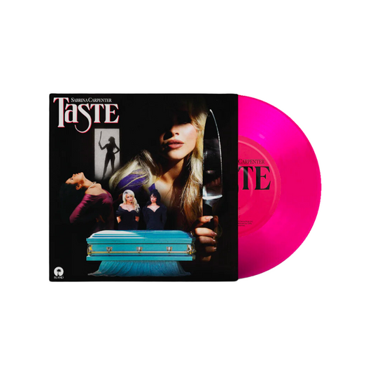 Sabrina Carpenter - Taste - Pink Neon 7" Vinyl