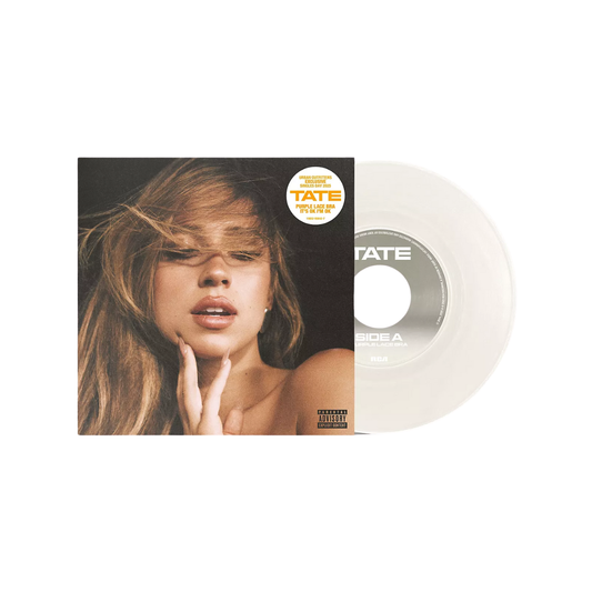 Tate McRae - Purple Lace Bra / It’s Ok I'm Ok - Opaque White 7" Vinyl