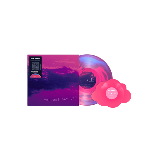 Tate McRae - The One Day LP - Blue & Pink Cloudy Swirl Vinyl + Glitter Magenta Cloud-Shaped 7" Vinyl (Vertigo Vinyl Edition)