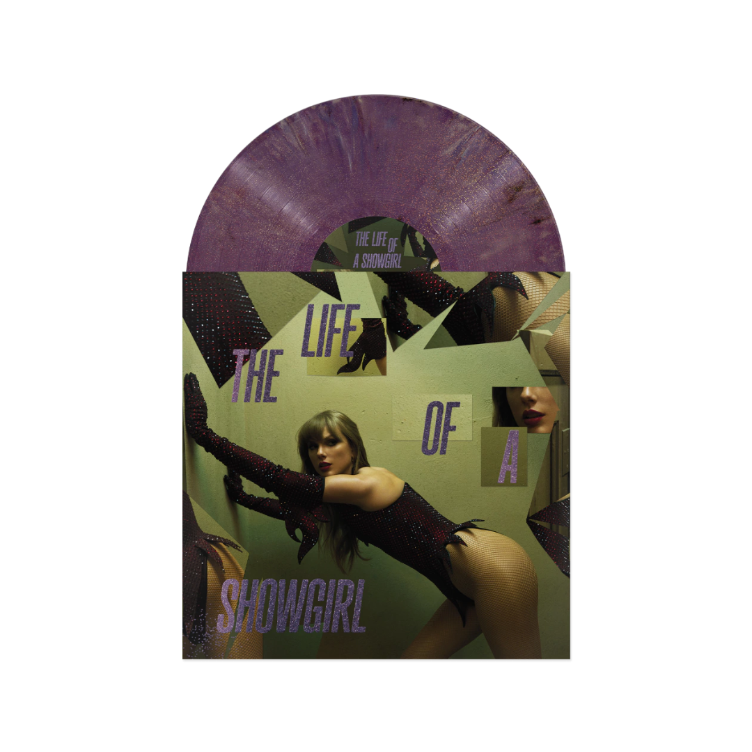 Taylor Swift - The Life Of A Showgirl - Violet Shimmer Marbled Vinyl (The Shiny Bug Edition)