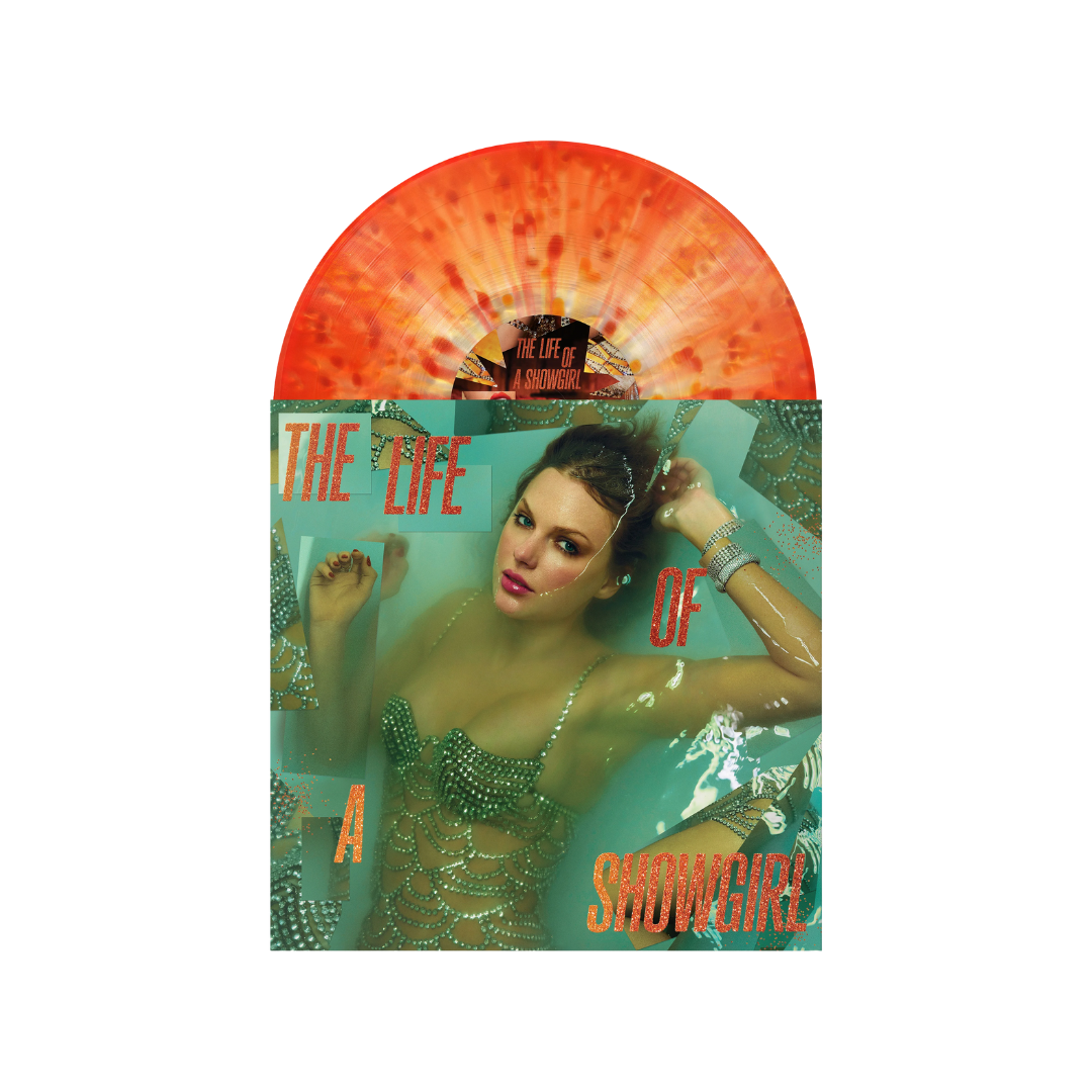 Taylor Swift - The Life Of A Showgirl - Lit My Sky Up Orange Metallic Vinyl (Holiday Vinyl Collection)