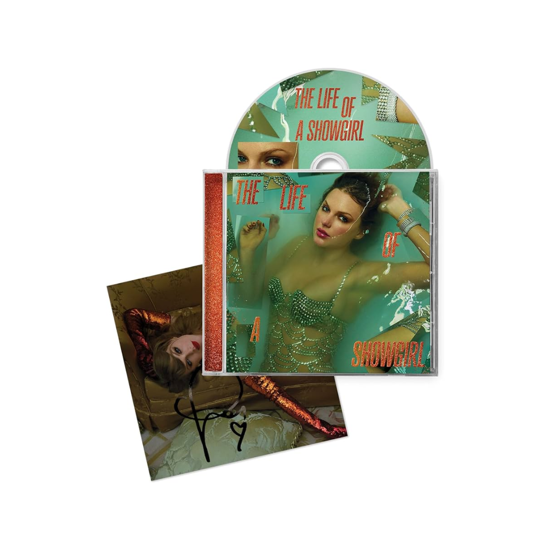 Taylor Swift - The Life Of A Showgirl - Signed Sweat and Vanilla Perfume CD (Photo 2)