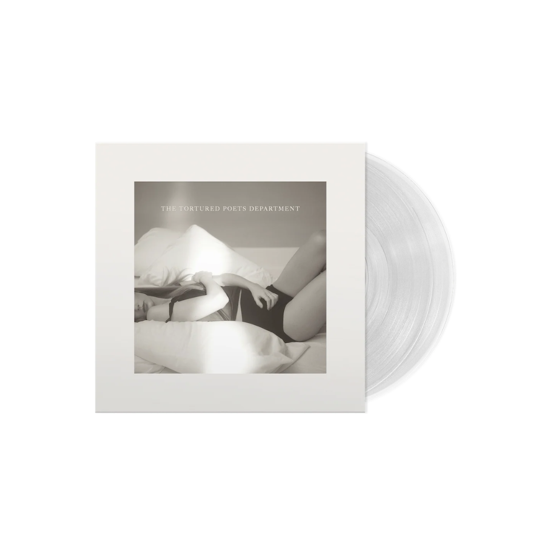 Taylor Swift - The Tortured Poets Department - Phantom Clear Vinyl (The Manuscript Edition)