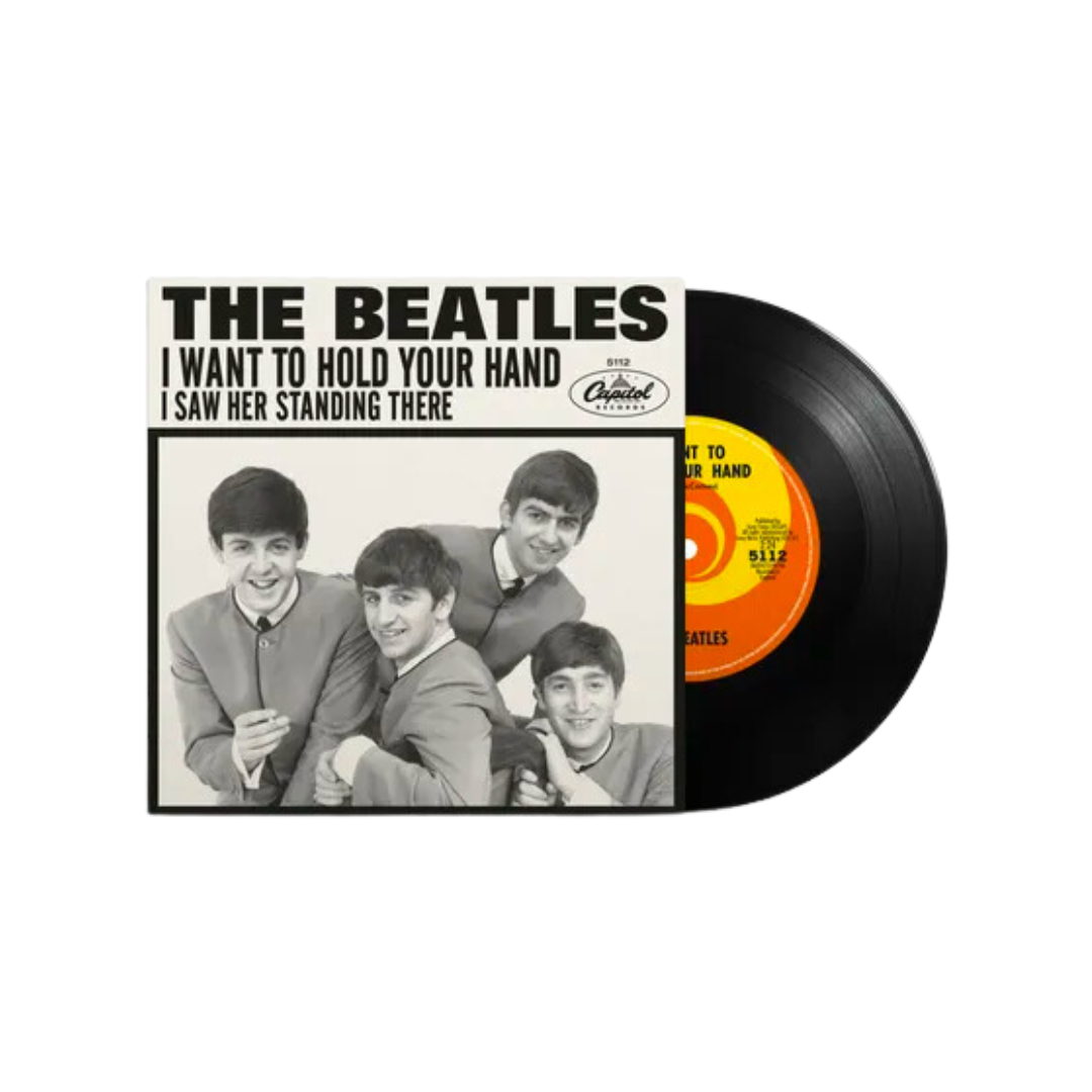 The Beatles - I Want To Hold Your Hand / I Saw Her Standing There - Black 7" Vinyl (RSD Black Friday 2024)