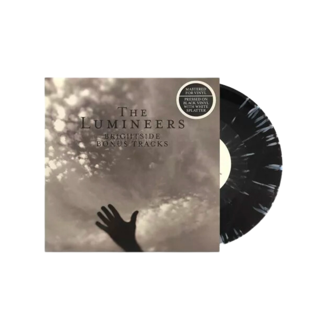 The Lumineers - Brightside Bonus Tracks - RSD2022 Black With White Splatter 10" Vinyl