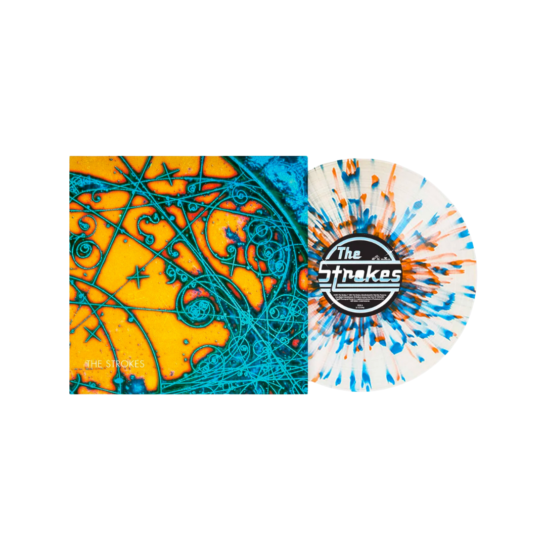 The Strokes - Is This It - VMP Clear With Orange And Blue Splatter Vinyl