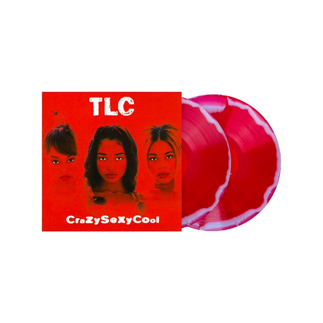 TLC - CrazySexyCool - VMP Red And White Swirl Vinyl