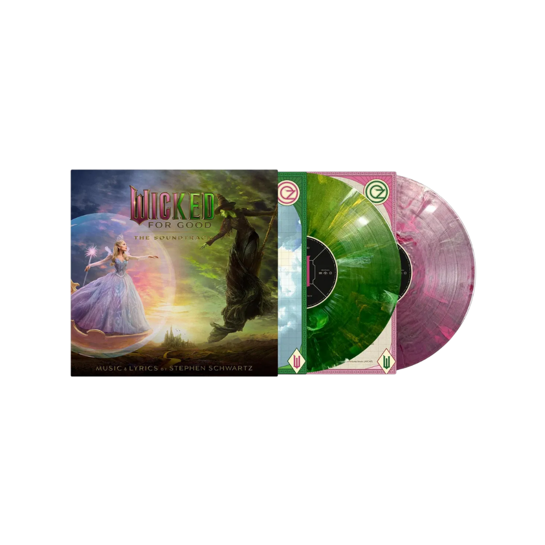 Wicked: For Good (The Soundtrack) - Pink Marbled And Green Marbled Vinyl