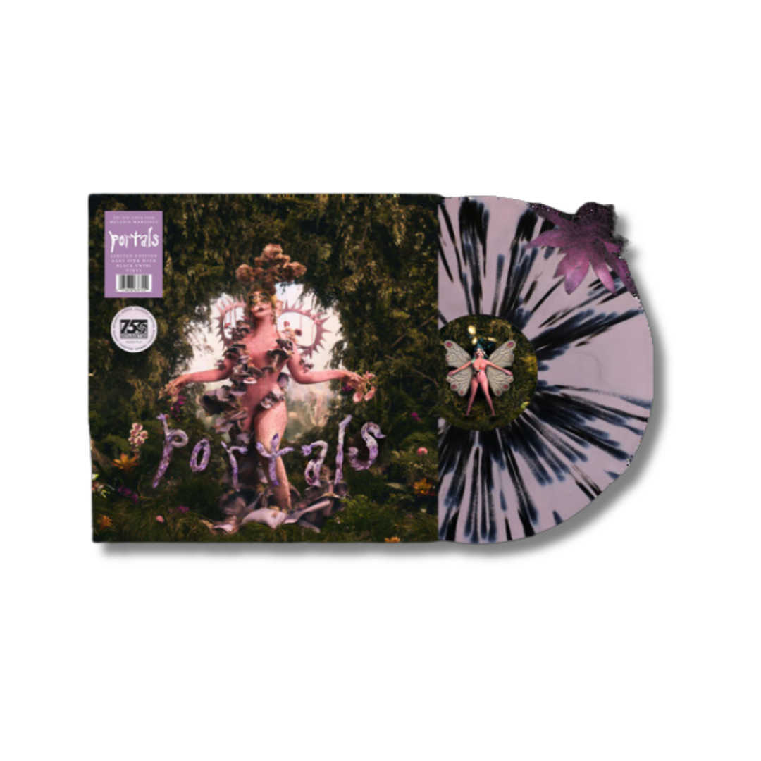 Melanie Martinez - Portals - UK Baby Pink With Black Swirl Vinyl